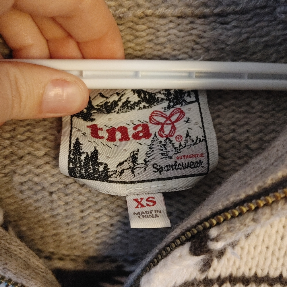 2/$50 TNA Sea to Sky sweater - Picture 5 of 7